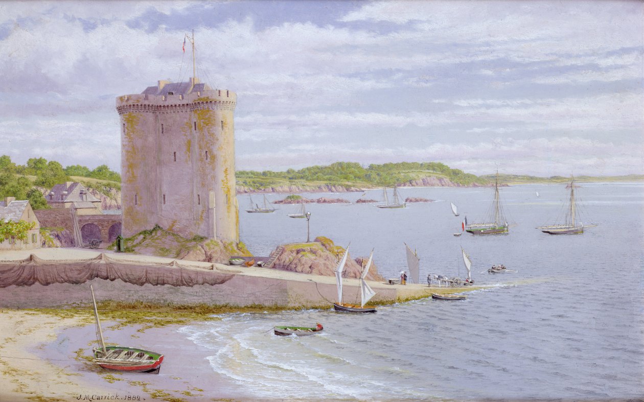 Solidor Tower, St. Malo, 1882 tekijältä John Mulcaster Carrick