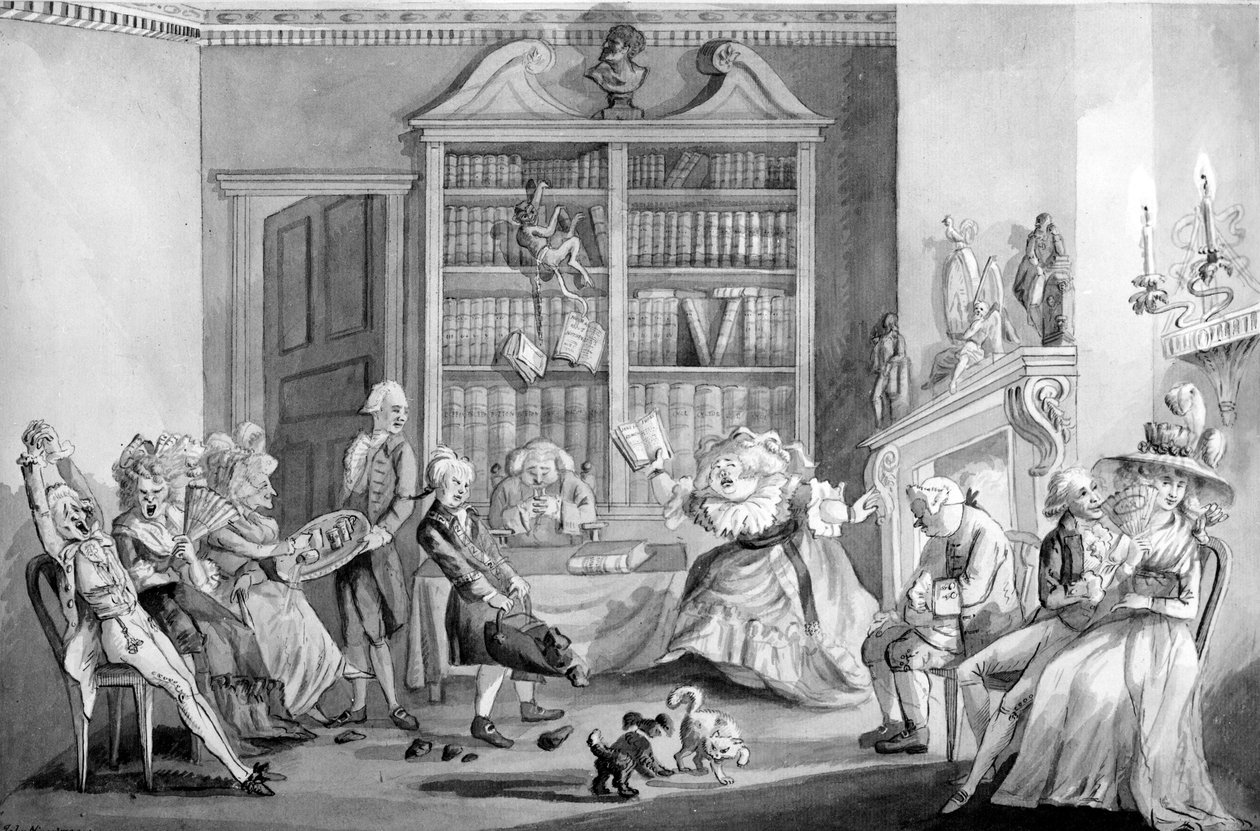 Jane Shoren yksityinen harjoitus, 1790 tekijältä John Nixon