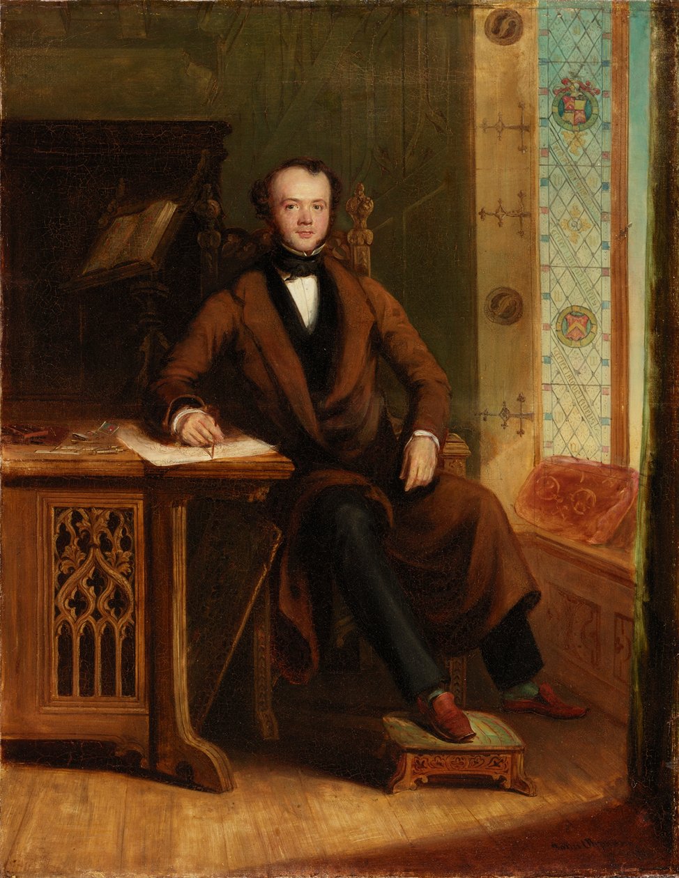 Muotokuva William Wailesista, noin 1845 tekijältä John Oliphant