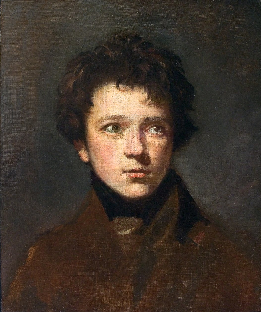 Nuoren miehen muotokuva, n. 1800 tekijältä John Opie