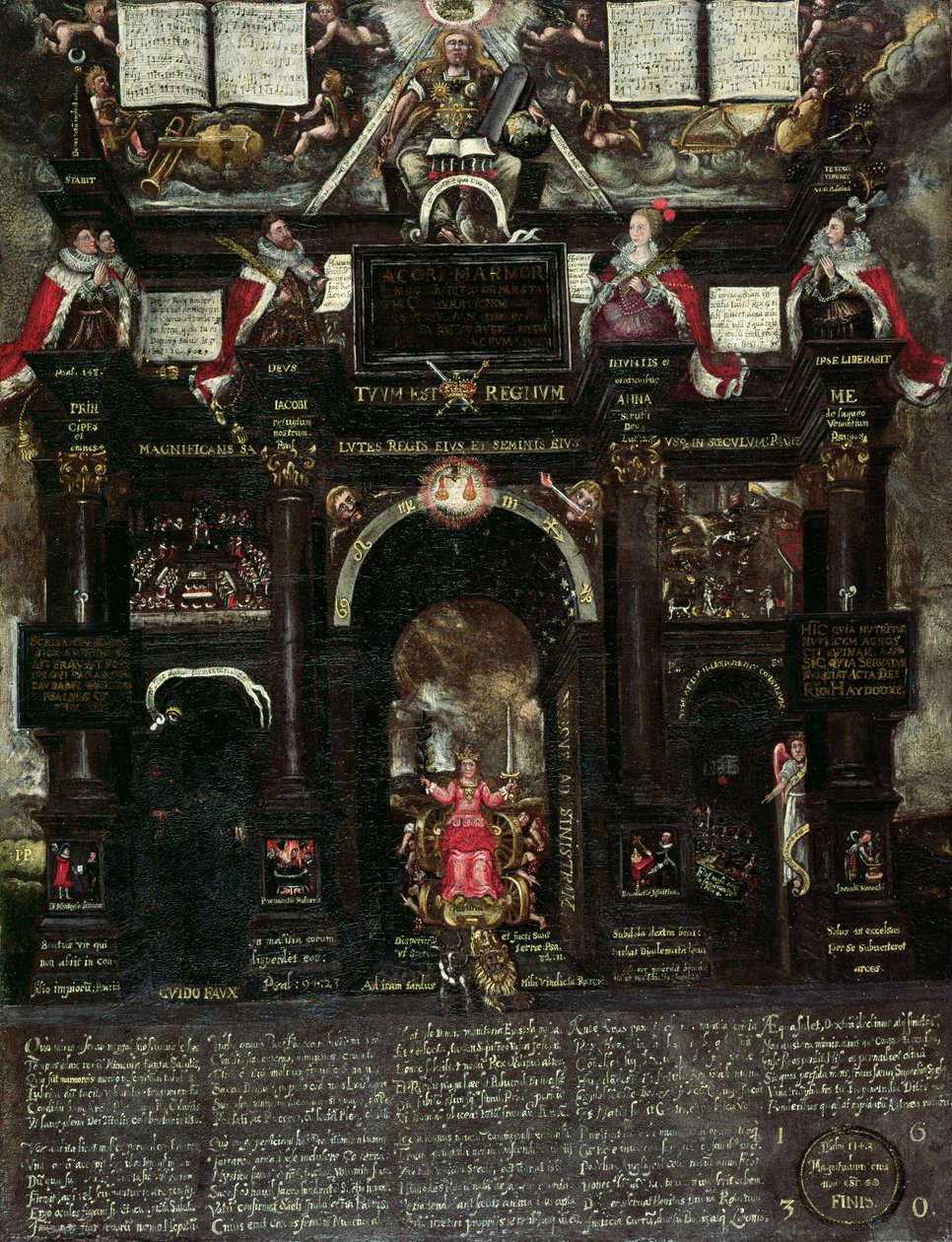 Allegoria Guy Fawkesin (1570-1606) juoni, 1630 tekijältä John Percivall
