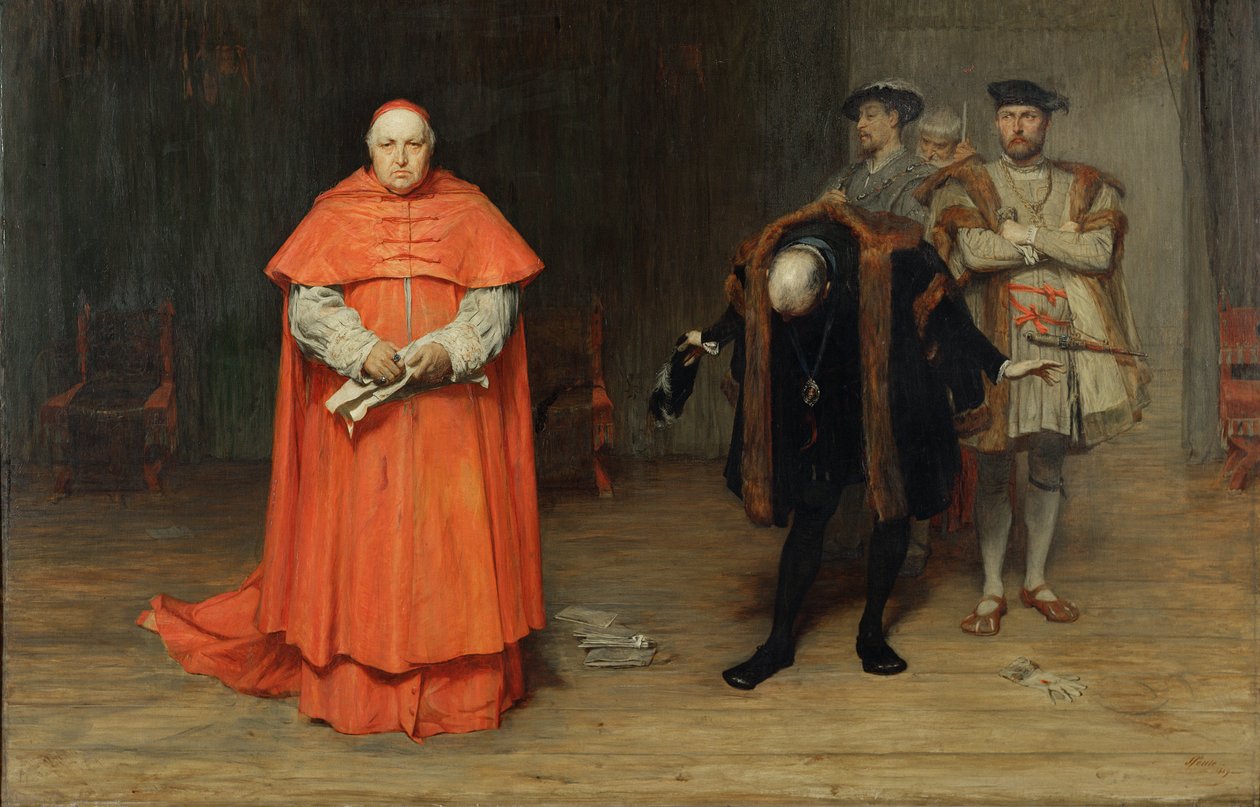 Kardinaali Wolseyn häpeä (1475-1530) tekijältä John Pettie
