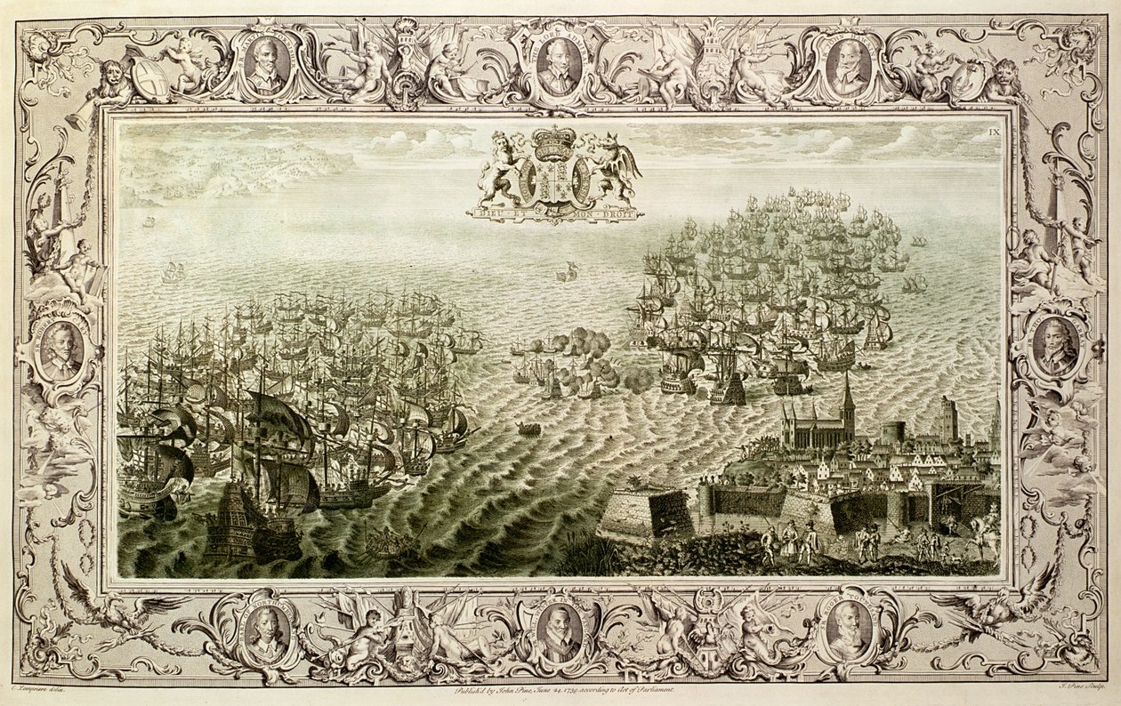 Armada, 1739 tekijältä John Pine