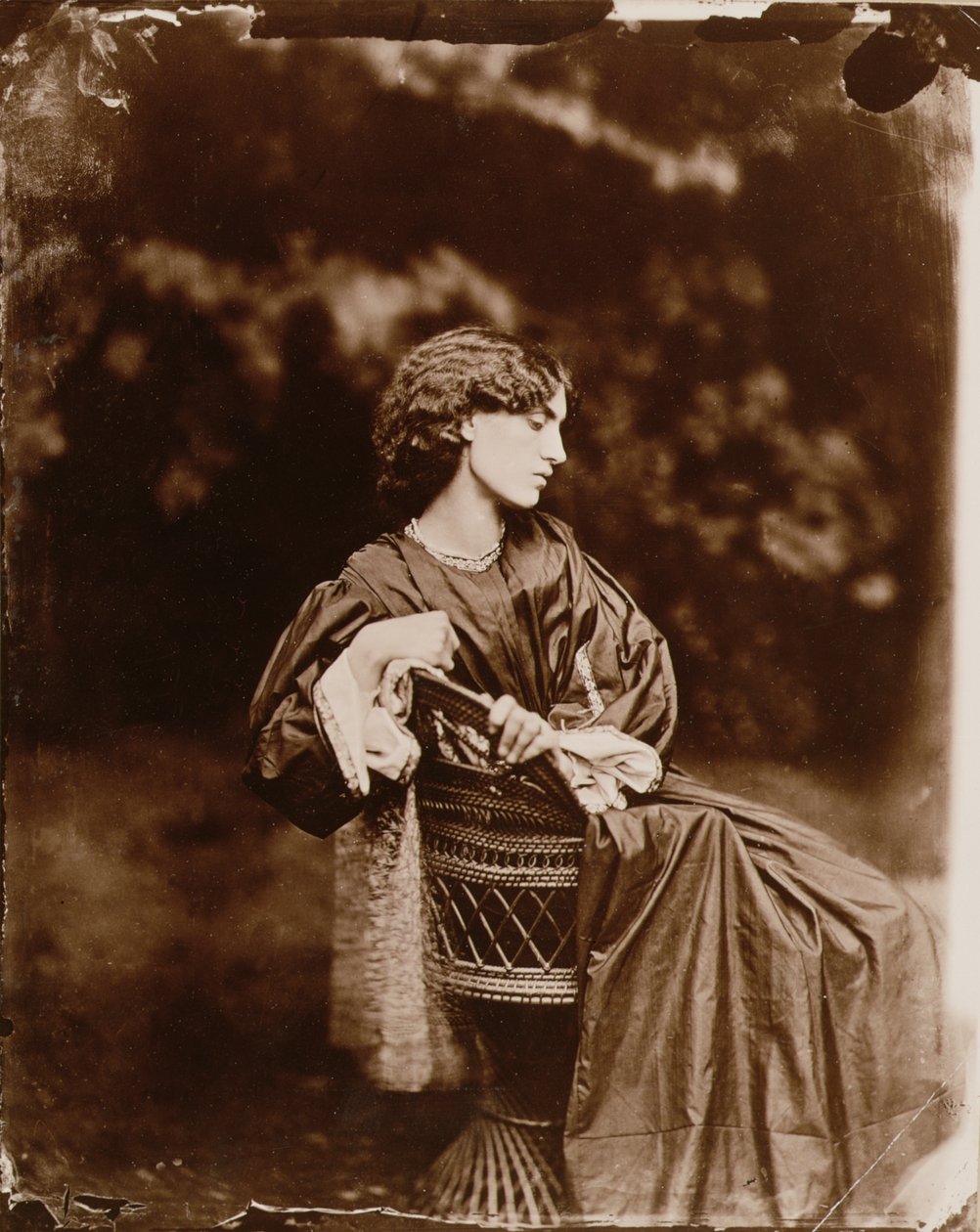 Muotokuva Jane Morrisista (1839-1914) 1865 (valokuva) (ks. myös 265091) tekijältä John R. Parsons