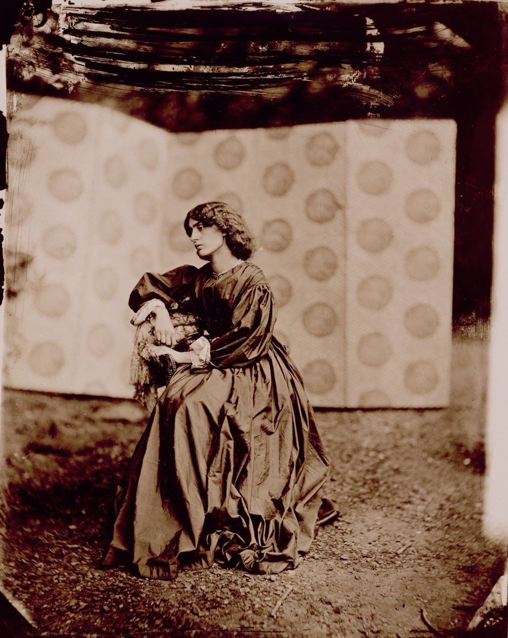 Muotokuva Jane Morrisista (1839-1914) 1865 (valokuva) tekijältä John R. Parsons