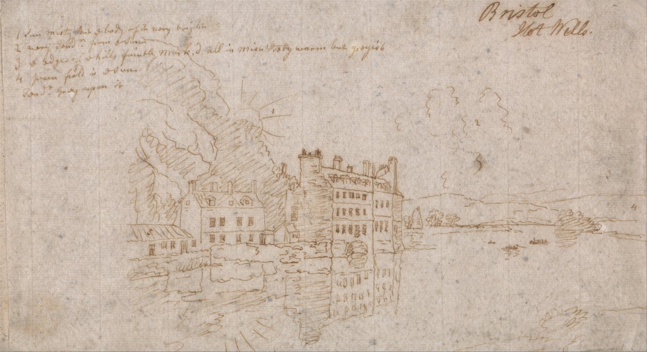 Bristolin Hot Wells tekijältä John Robert Cozens