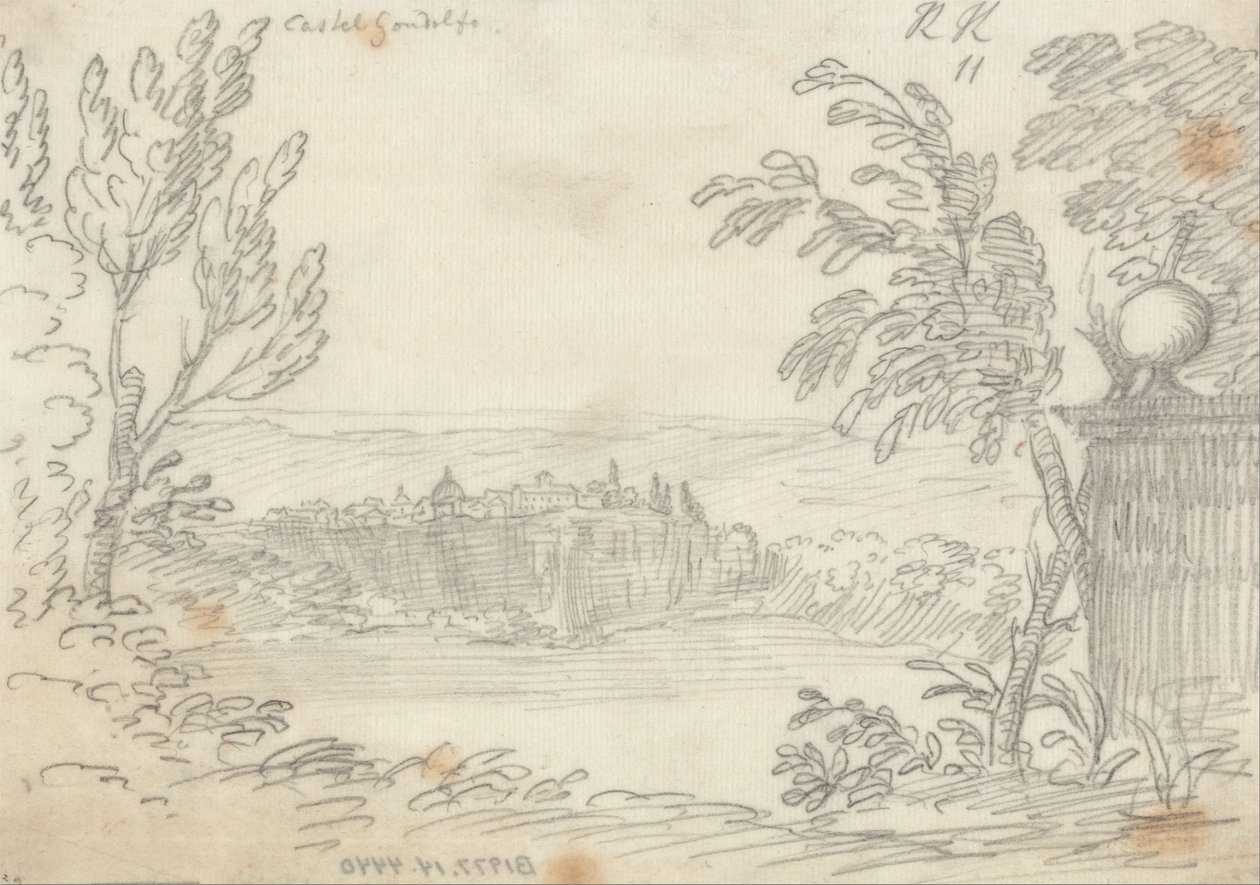 Castel Gandolfo tekijältä John Robert Cozens
