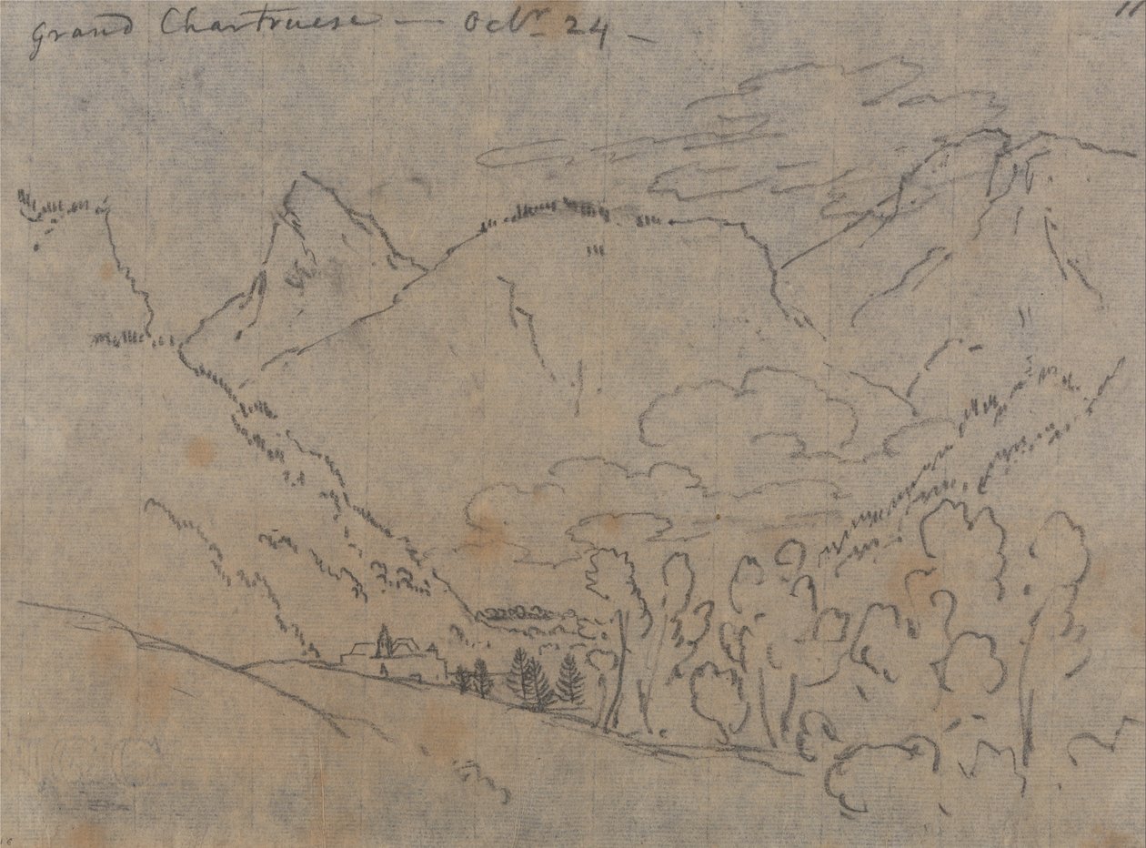 Grand Chartreuse, 24. lokakuuta tekijältä John Robert Cozens