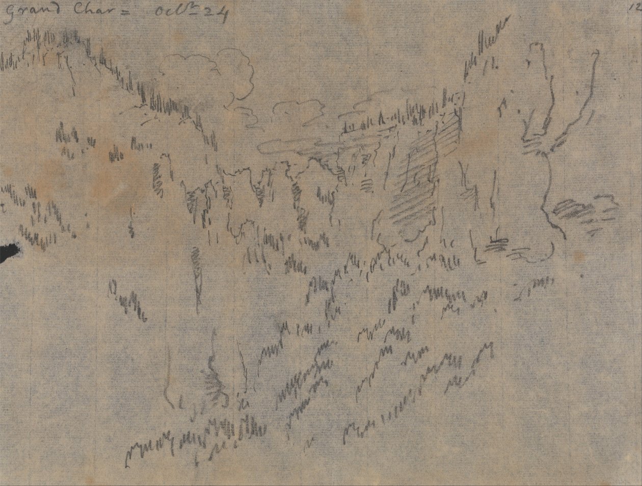 Grand Chartreuse, 24. lokakuuta tekijältä John Robert Cozens