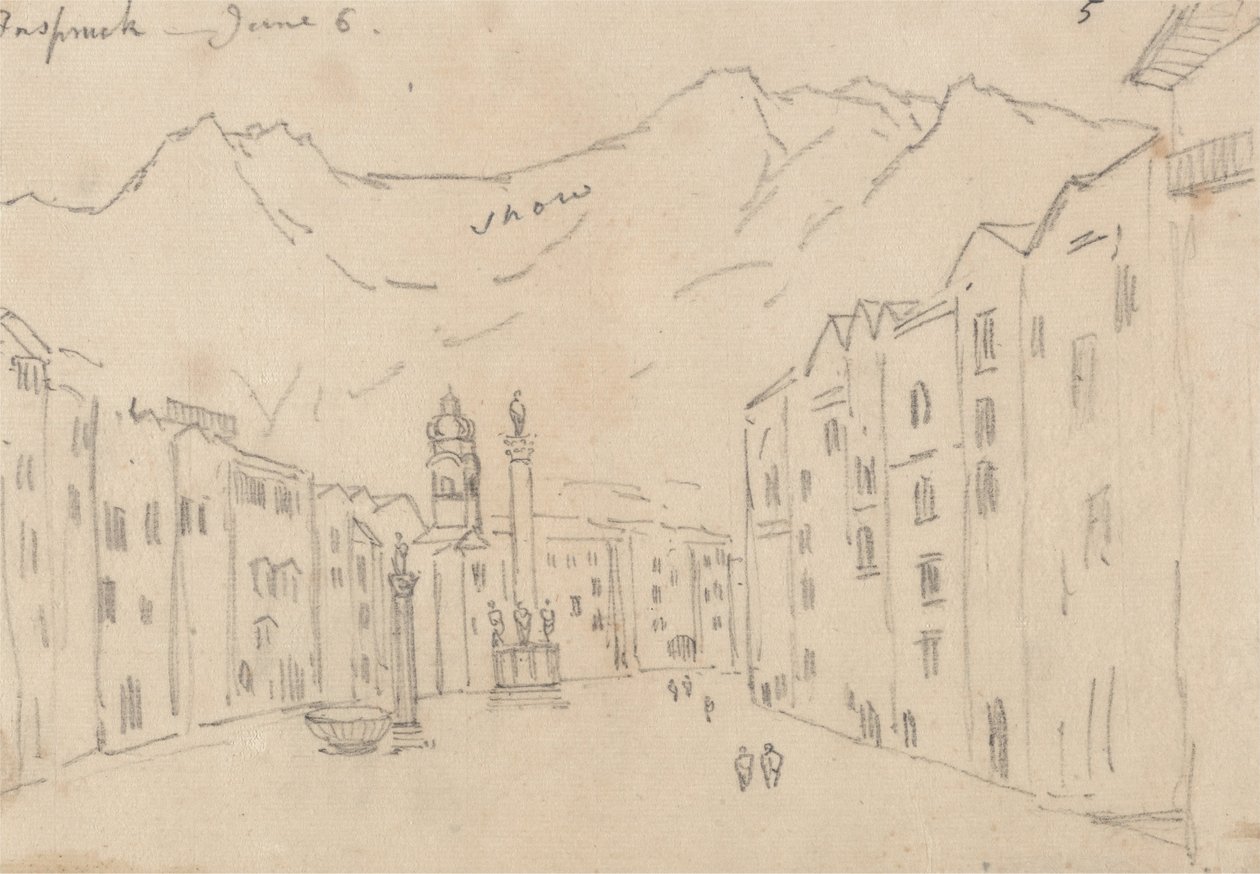 Innsbruck, 6. kesäkuuta tekijältä John Robert Cozens
