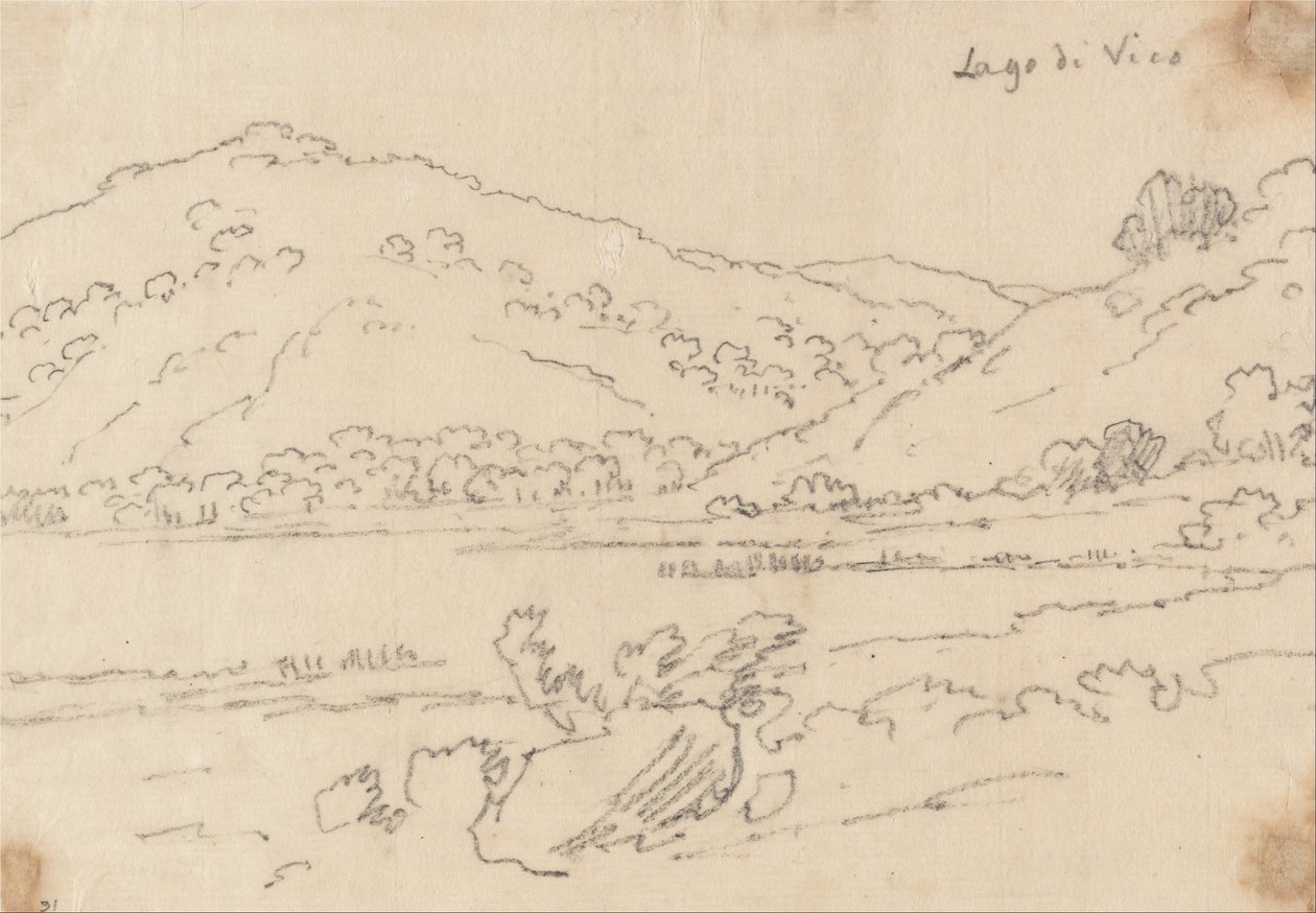 Vico -järvi tekijältä John Robert Cozens