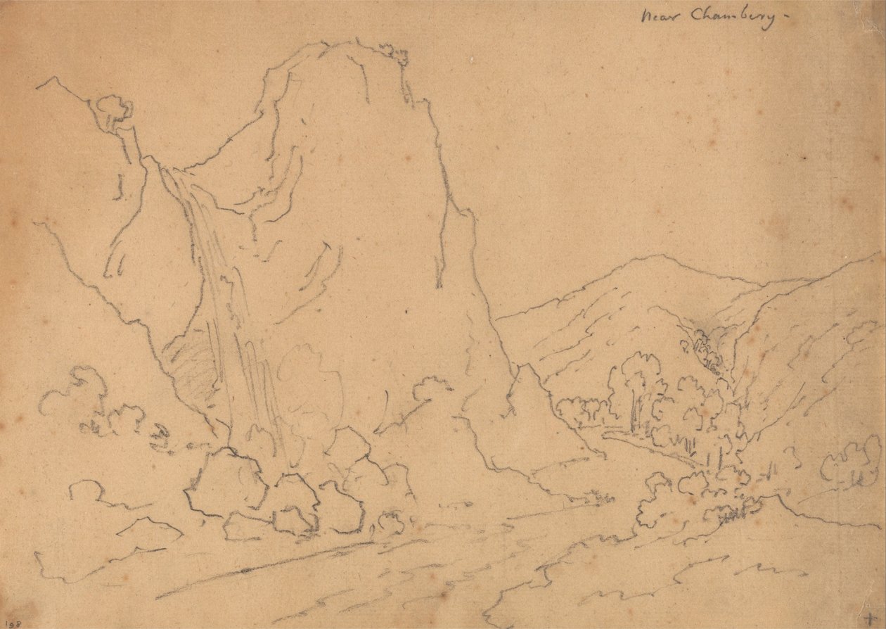 Chambéryn lähellä tekijältä John Robert Cozens