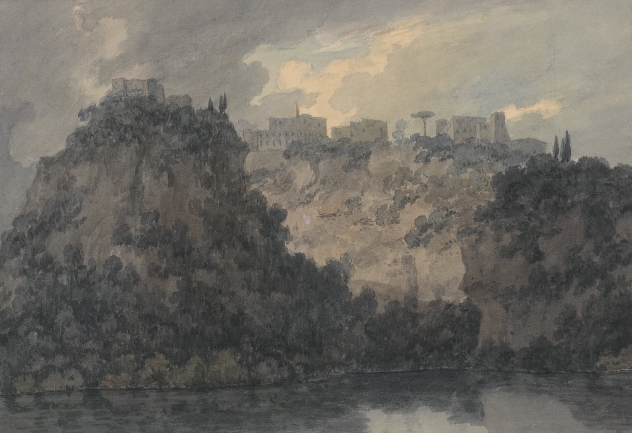Nemi -järvellä tekijältä John Robert Cozens