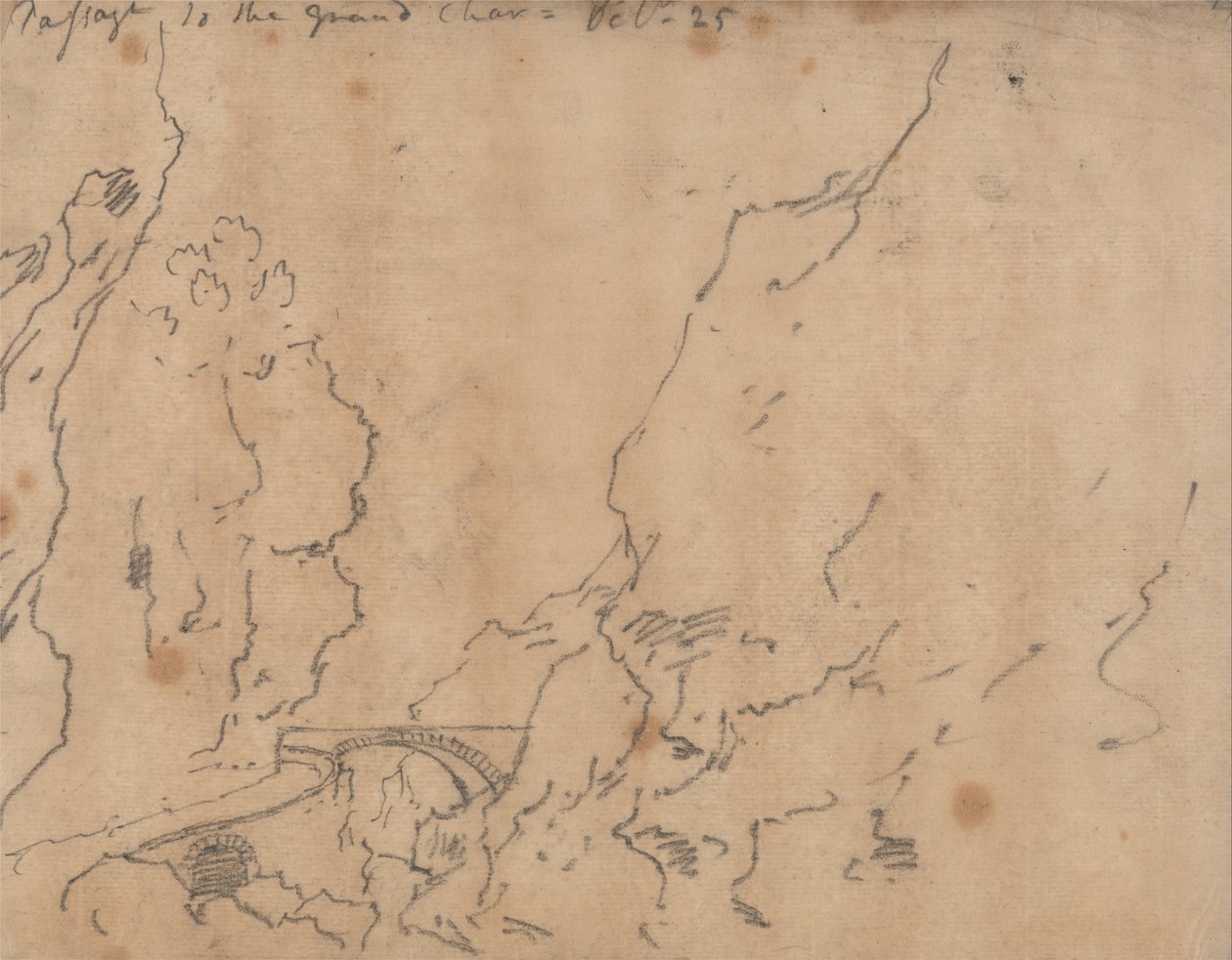 Kulku Grande Chartreuselle tekijältä John Robert Cozens
