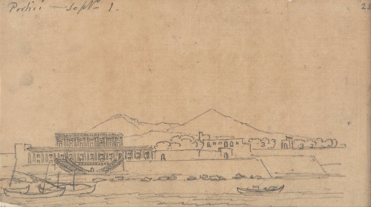 Portici, 1. syyskuuta tekijältä John Robert Cozens