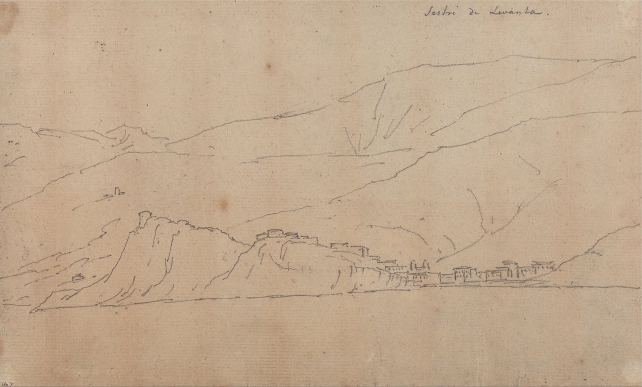 Sestri di Levante tekijältä John Robert Cozens