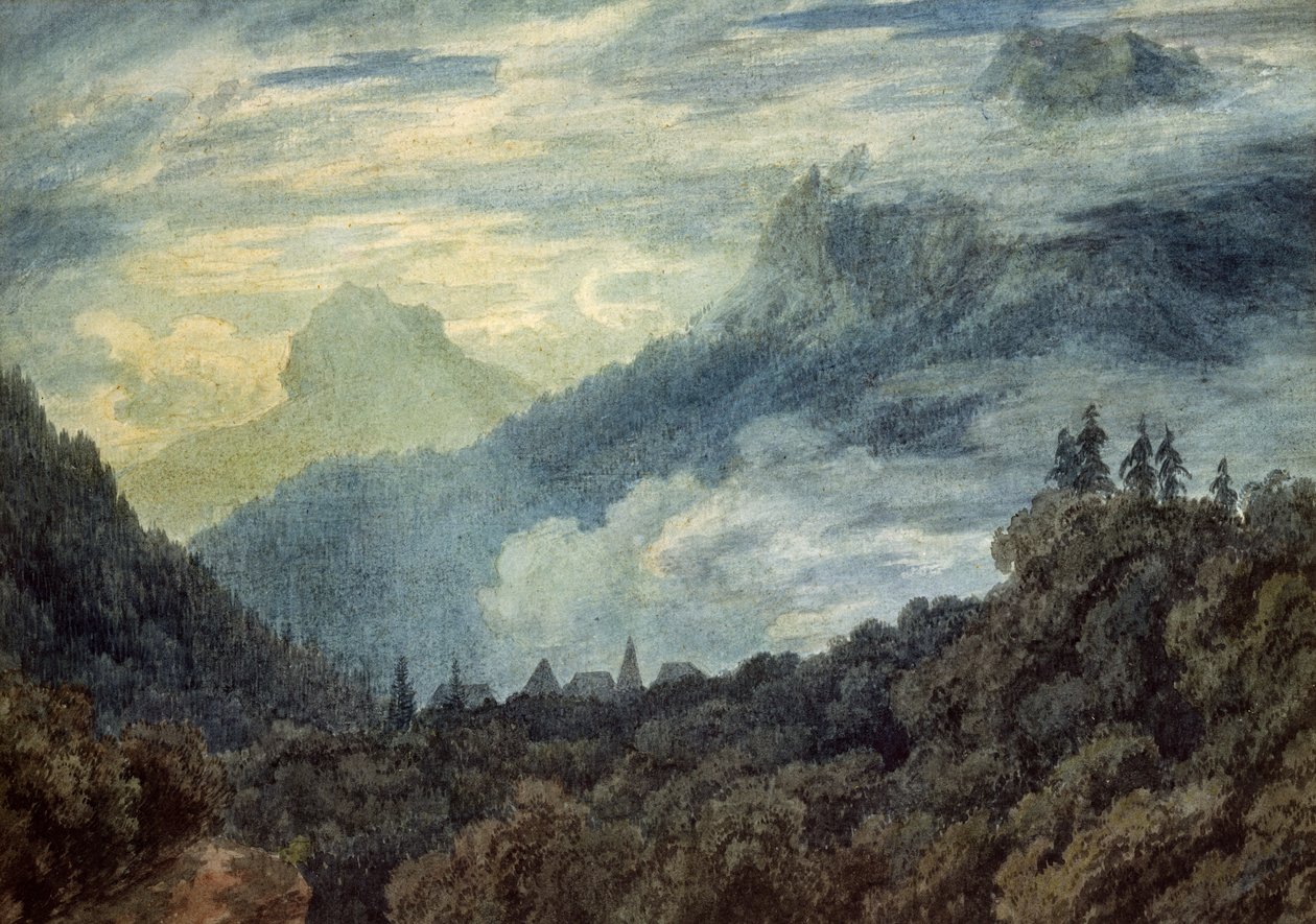 Grand Chartreuse tekijältä John Robert Cozens