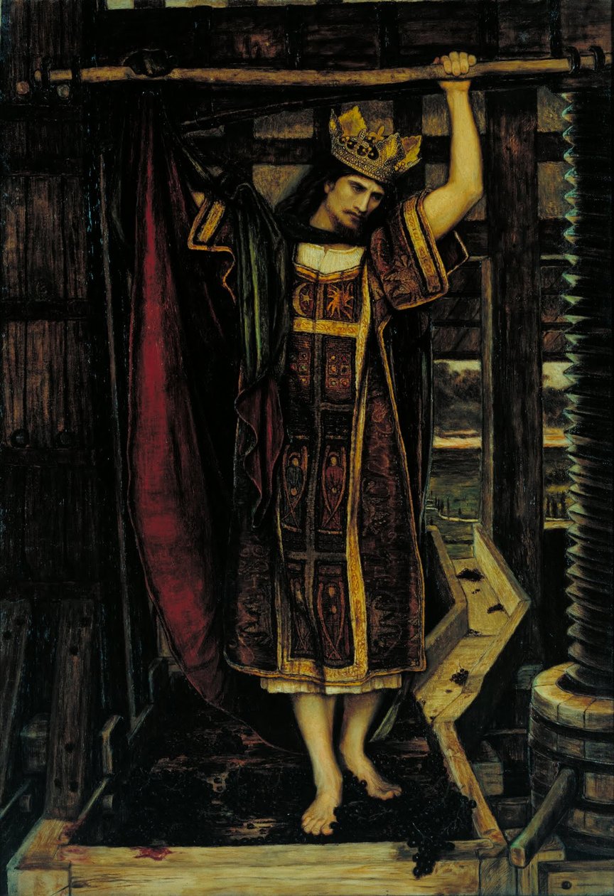 The Wine Press tekijältä John Roddam Spencer Stanhope