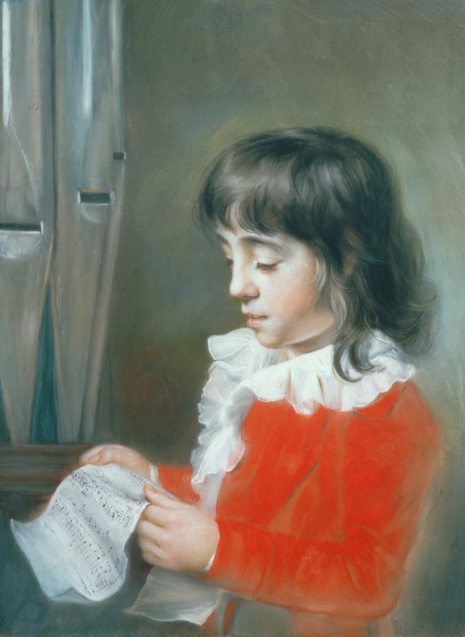 Master Groves, Chapel Royalin kuoropoika (pastelli) tekijältä John Russell