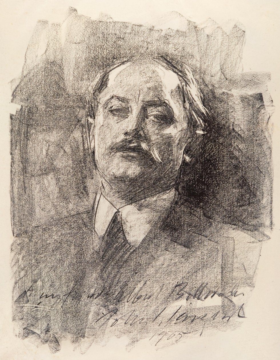 Albert Bellerochen muotokuva, 1905 tekijältä John Sargent Noble