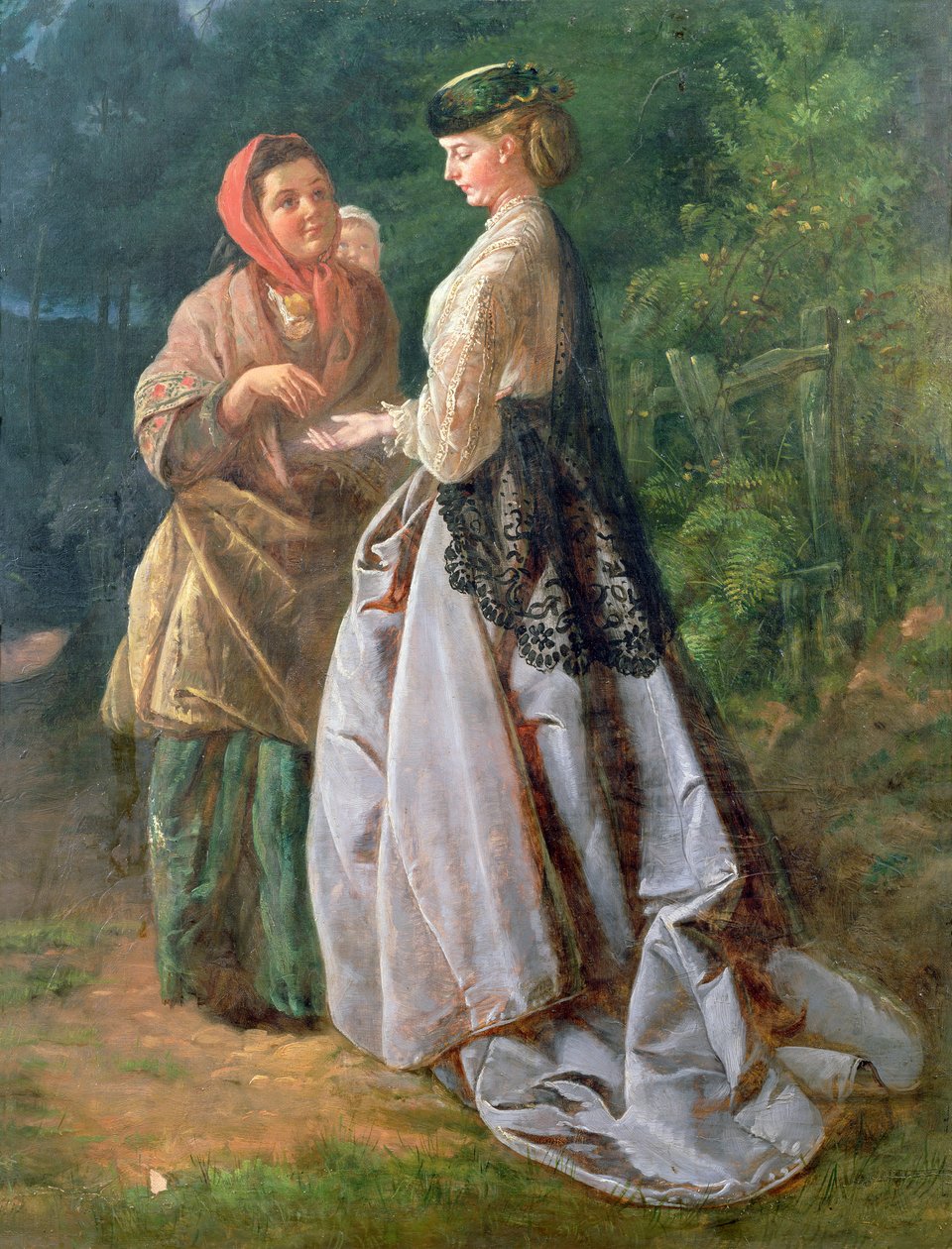 danet ja kiertelevä ennustaja, 1859 tekijältä John Scott Cavell