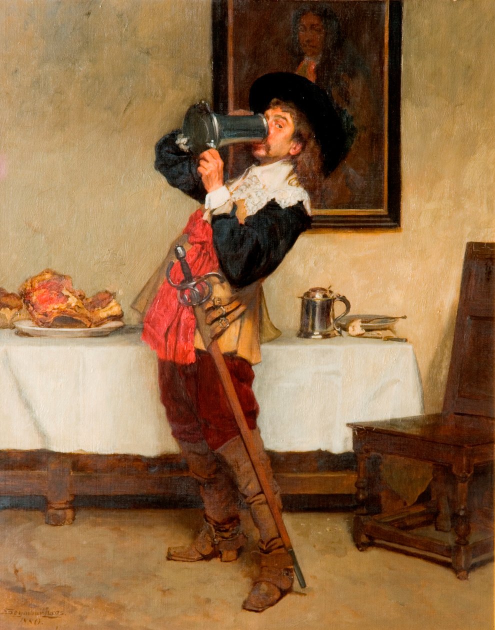 Dregsiin asti, 1880 tekijältä John Seymour Lucas