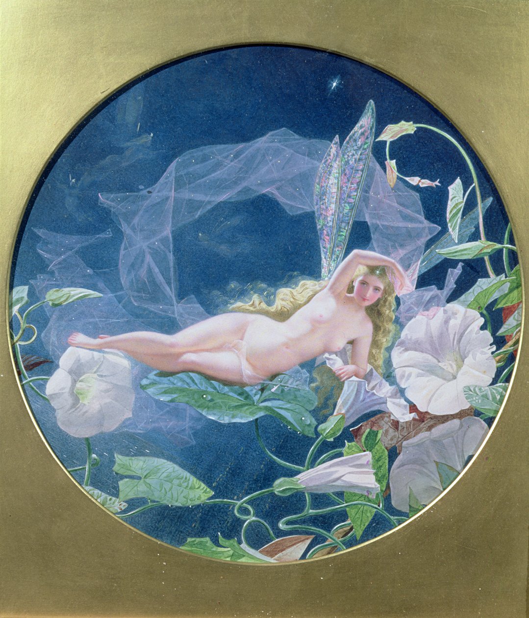 Titania makaa lehdellä tekijältä John Simmons