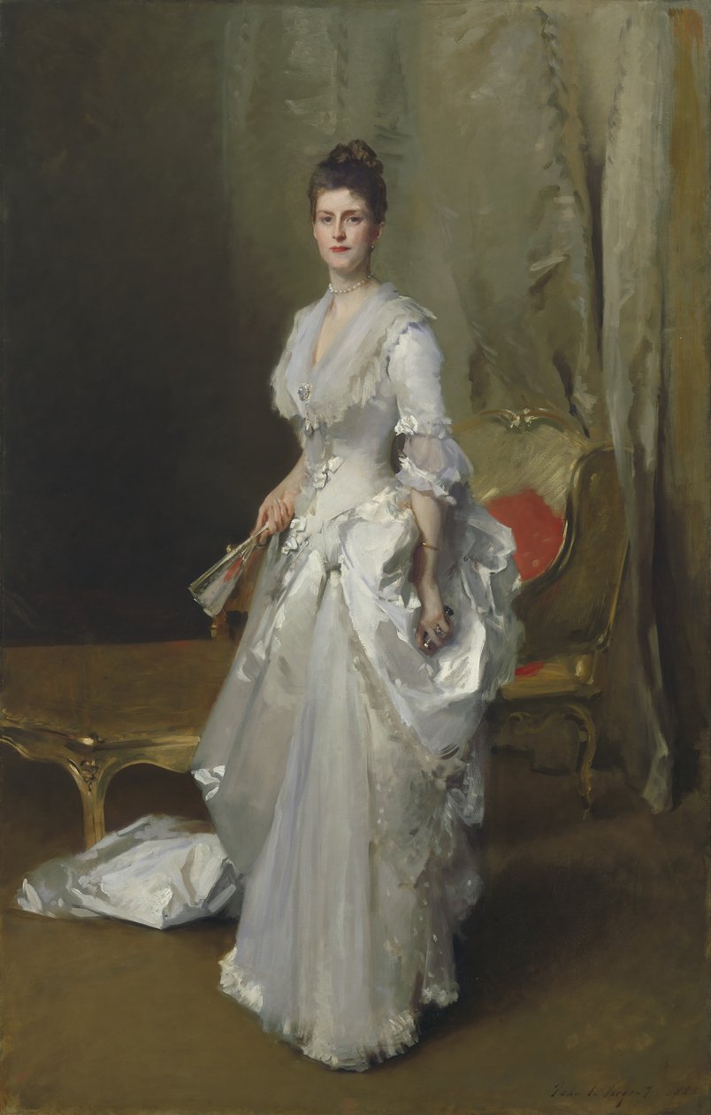 Margaret Stuyvesant Rutherfurd White, 1883 tekijältä John Singer Sargent