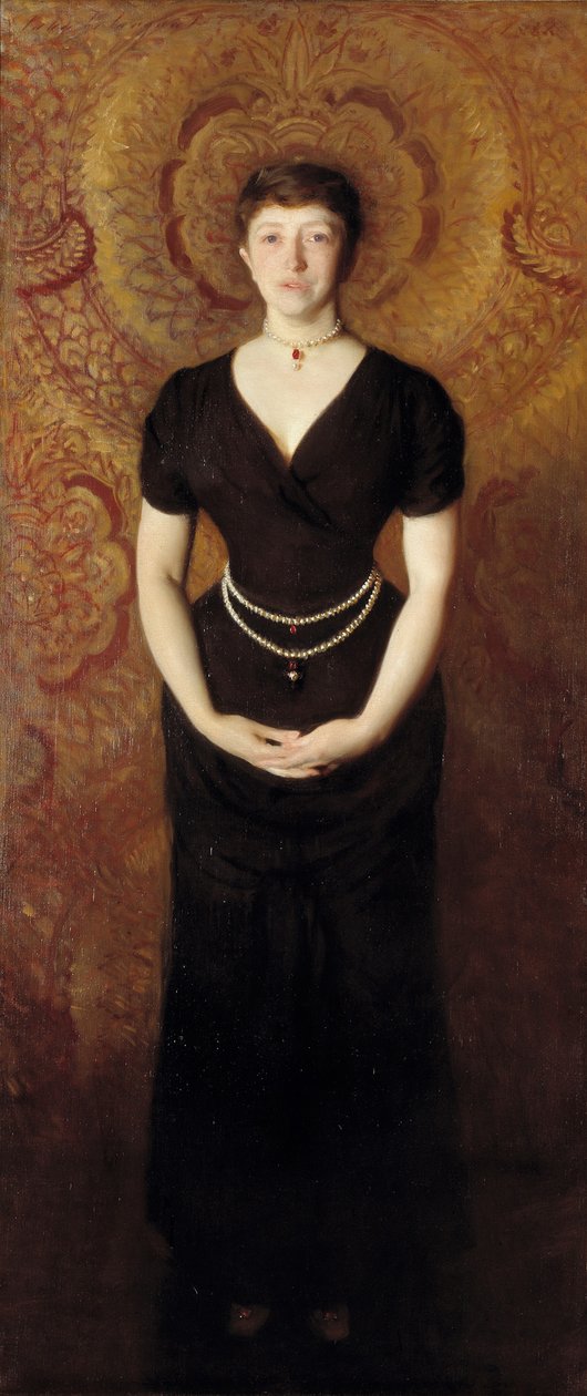 Isabella Stewart Gardnerin muotokuva 1840-1924 tekijältä John Singer Sargent
