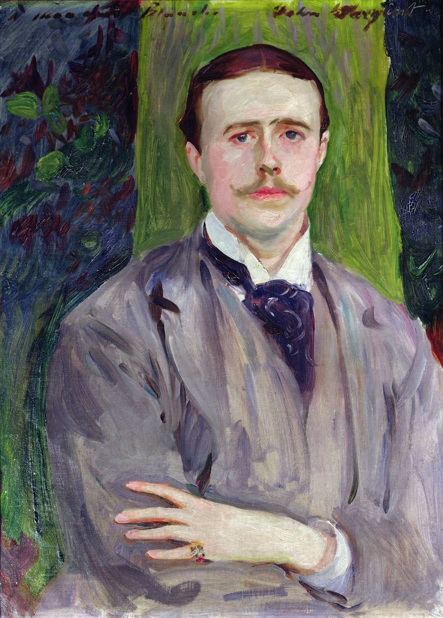 Jacques-Emile Blanchen (1861-1942) muotokuva tekijältä John Singer Sargent