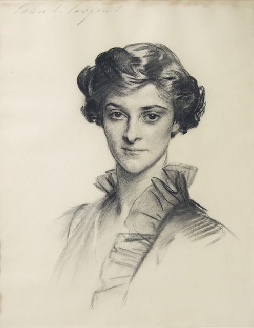 Näyttelijä Ruth Draperin muotokuva tekijältä John Singer Sargent