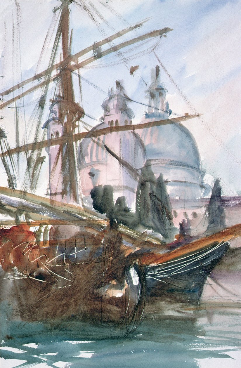 Santa Maria della Salute, Venetsia tekijältä John Singer Sargent