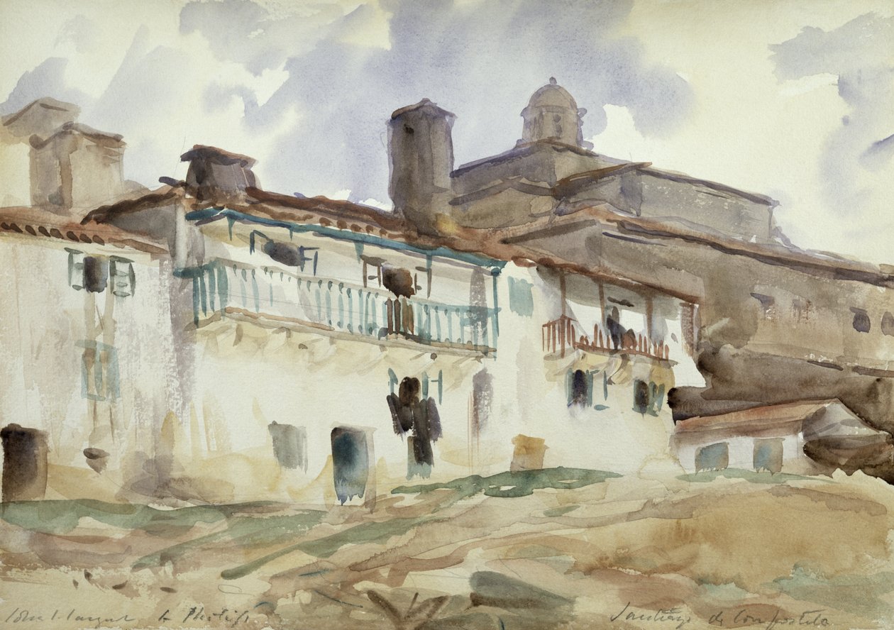 Santiago de Compostela tekijältä John Singer Sargent
