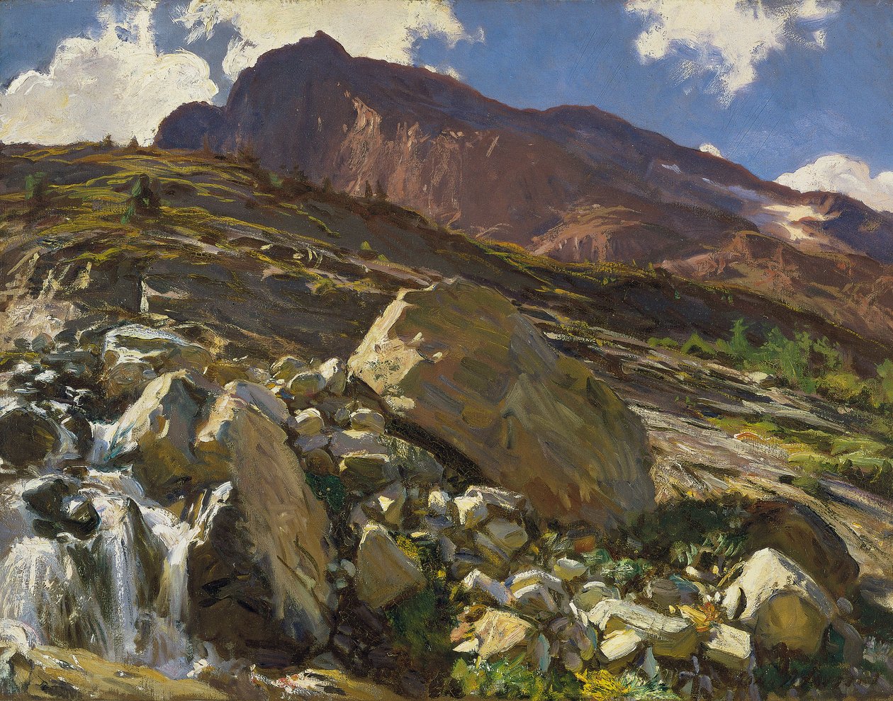 Simplon Pass, 1911 tekijältä John Singer Sargent