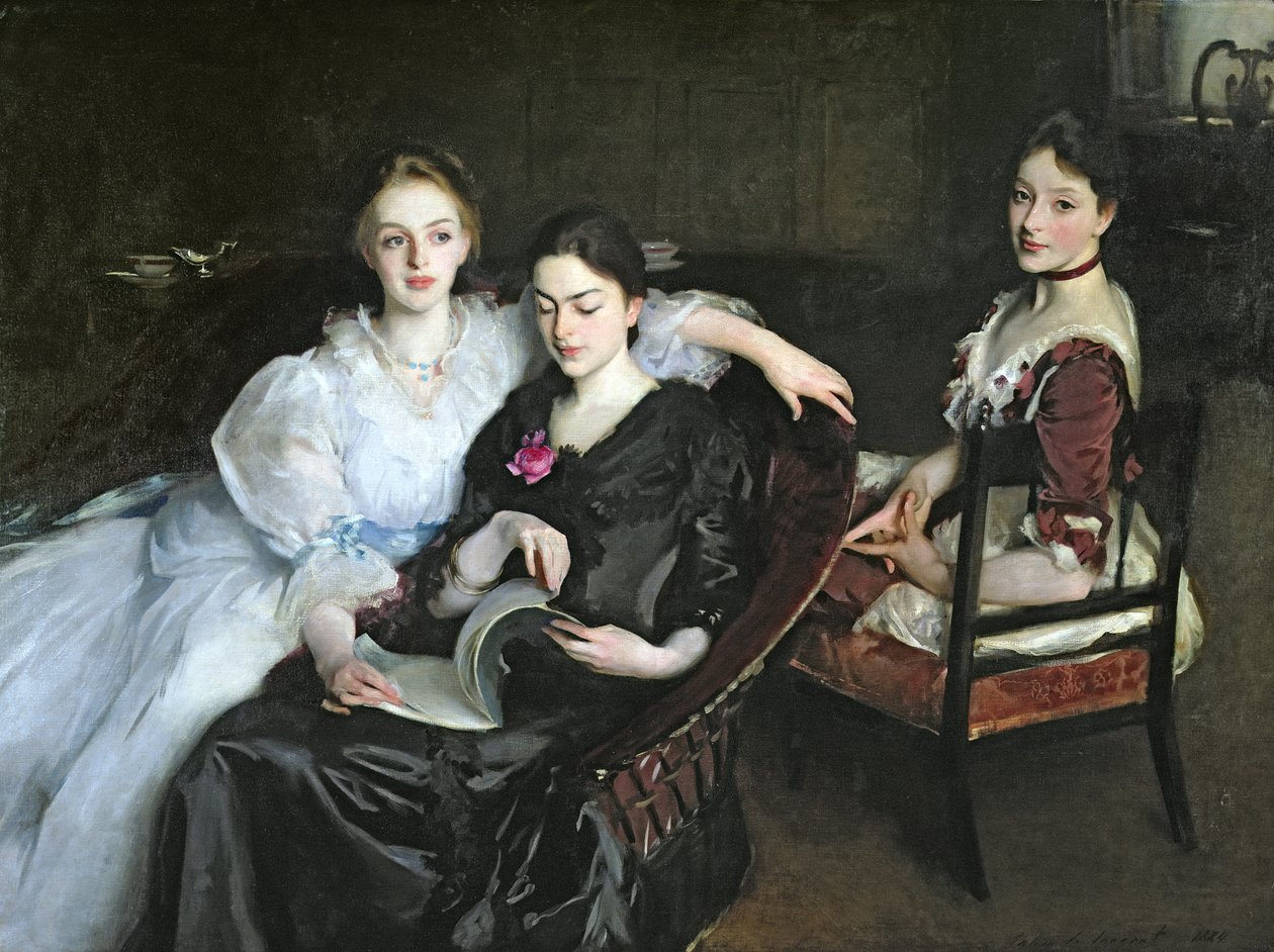 Neiti Vickers, 1884 tekijältä John Singer Sargent