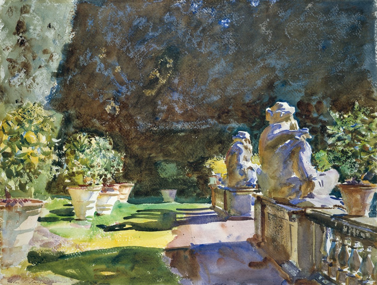 Huvila Marlia, Lucca tekijältä John Singer Sargent
