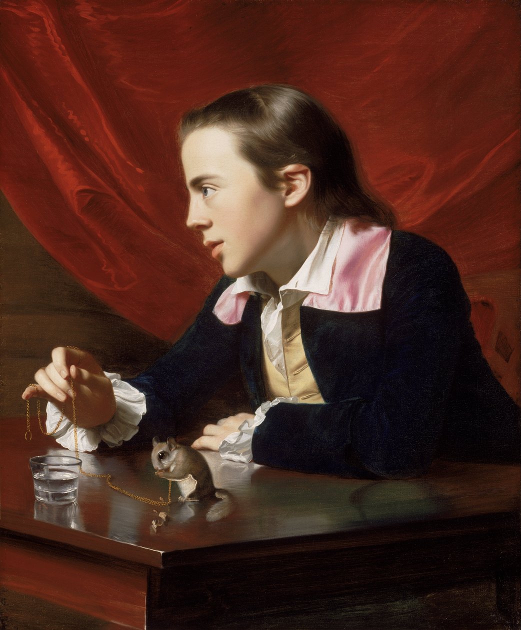 Poika lentävän oravan kanssa (Henry Pelham) tekijältä John Singleton Copley