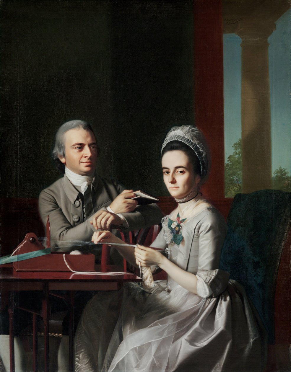 Muotokuva herra ja rouva Thomas Mifflinistä (Sarah Morris) tekijältä John Singleton Copley