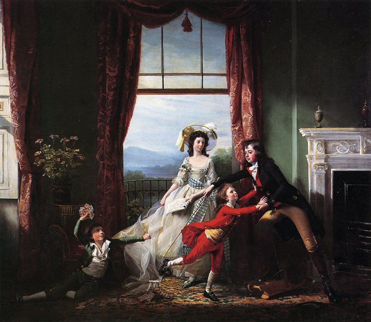 Stillwellin perhe, 1786 tekijältä John Singleton Copley