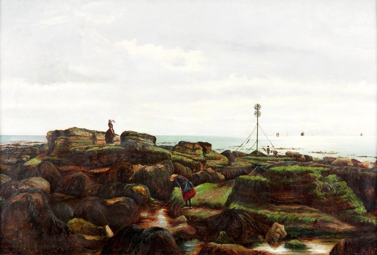 Beacon Rocks, Roker, Sunderland, 1885 tekijältä John Smith 2