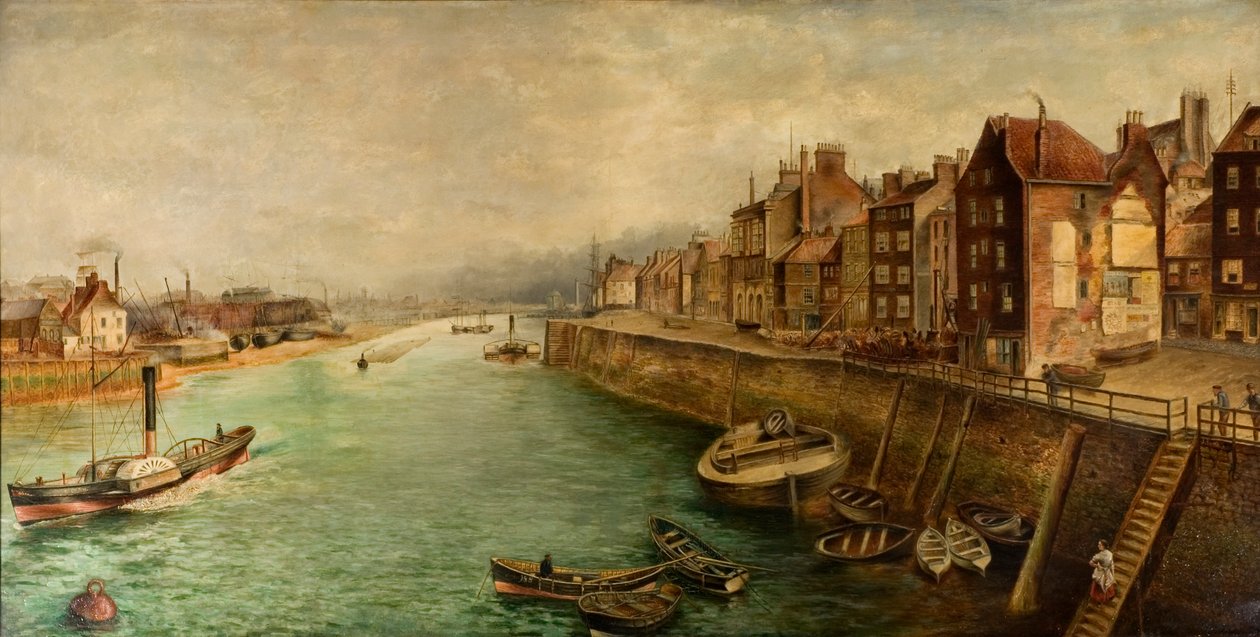 Low Quay, Sunderland, 1888 tekijältä John Smith 2