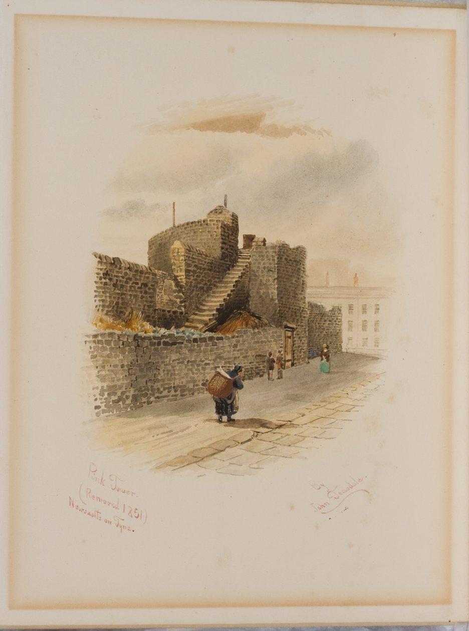 Pink Tower, Newcastle upon Tyne (vartalon väri) tekijältä John Teasdale