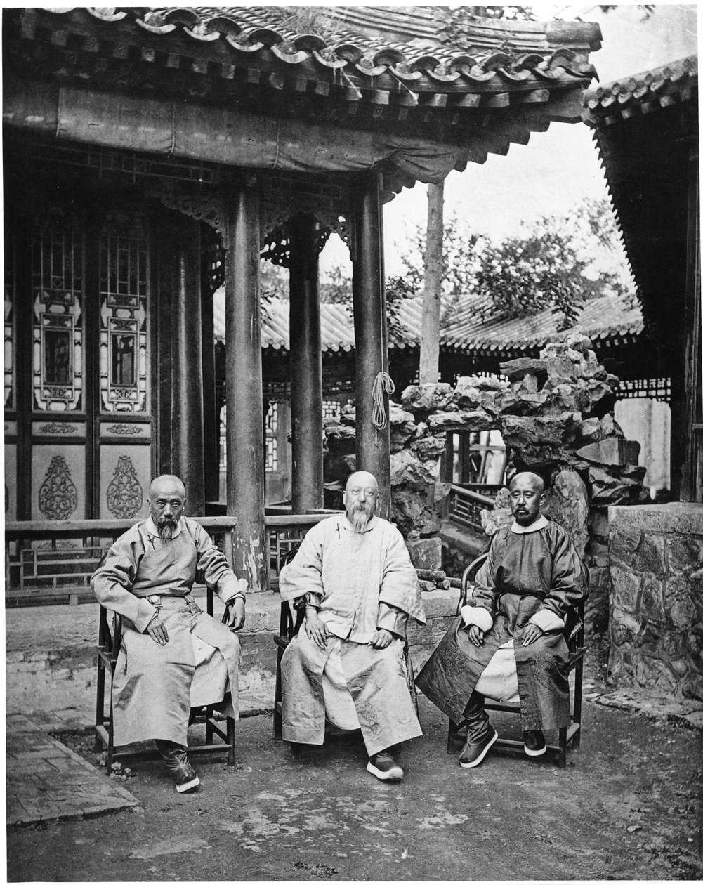 Kiinan valtionministerit, n. 1872 tekijältä John Thomson