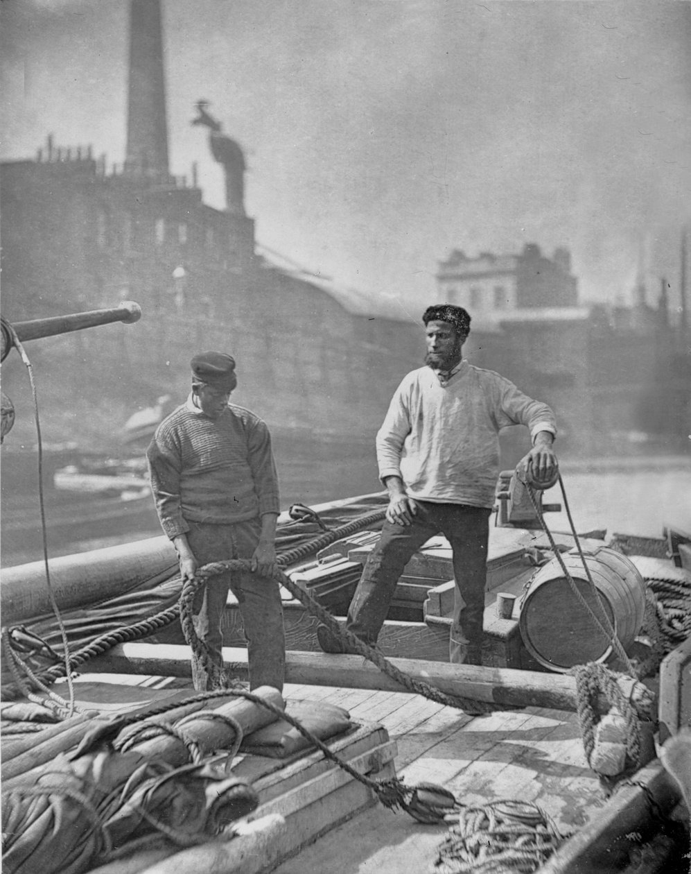 Dock Workers, elokuvasta Street Life in London, 1877 tekijältä John Thomson