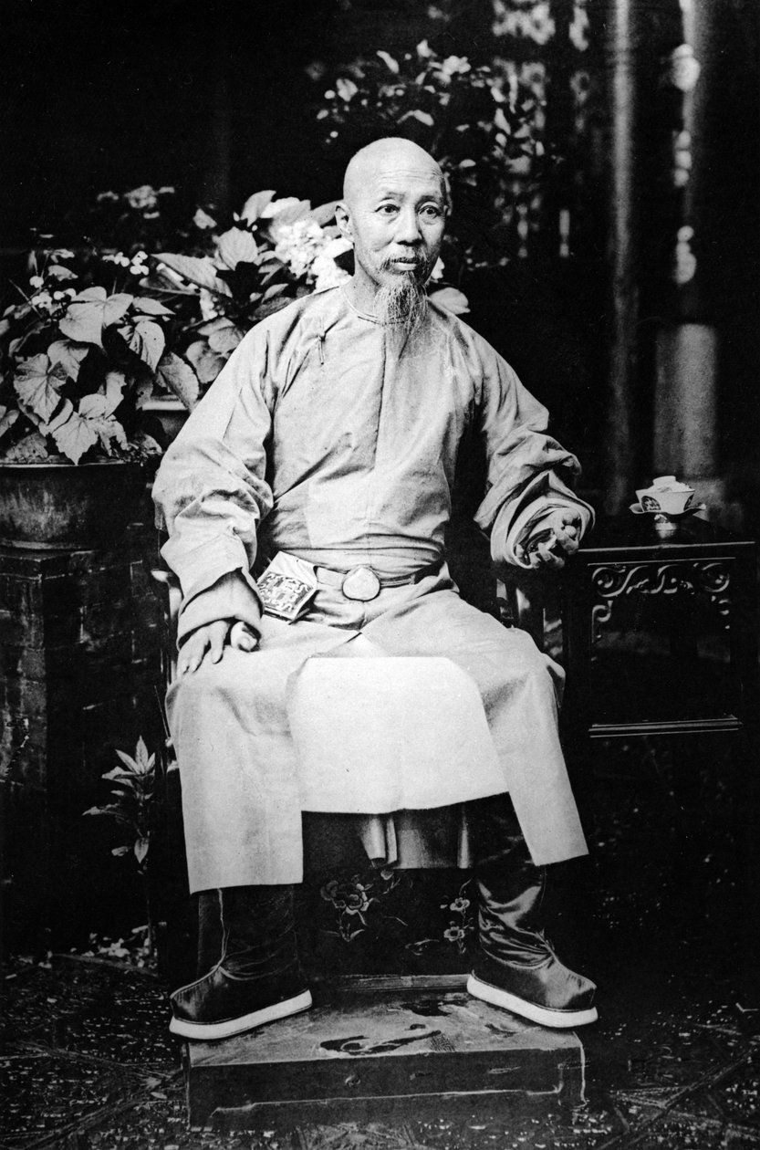Jui-lin, kahden Kwangin provinssin kenraalikuvernööri, noin 1870-2. tekijältä John Thomson