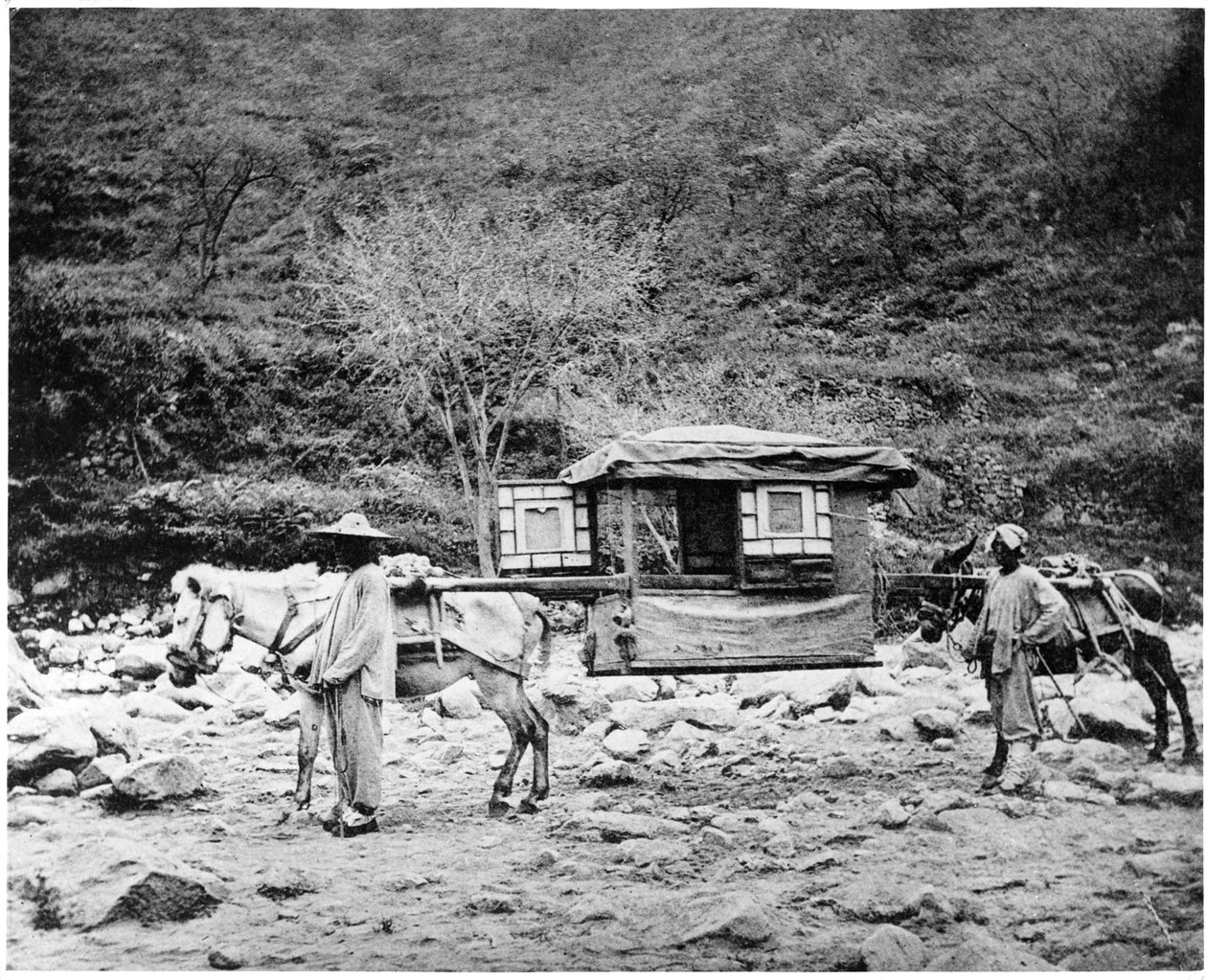 Pekingin muulipentue, n. 1867-72 tekijältä John Thomson