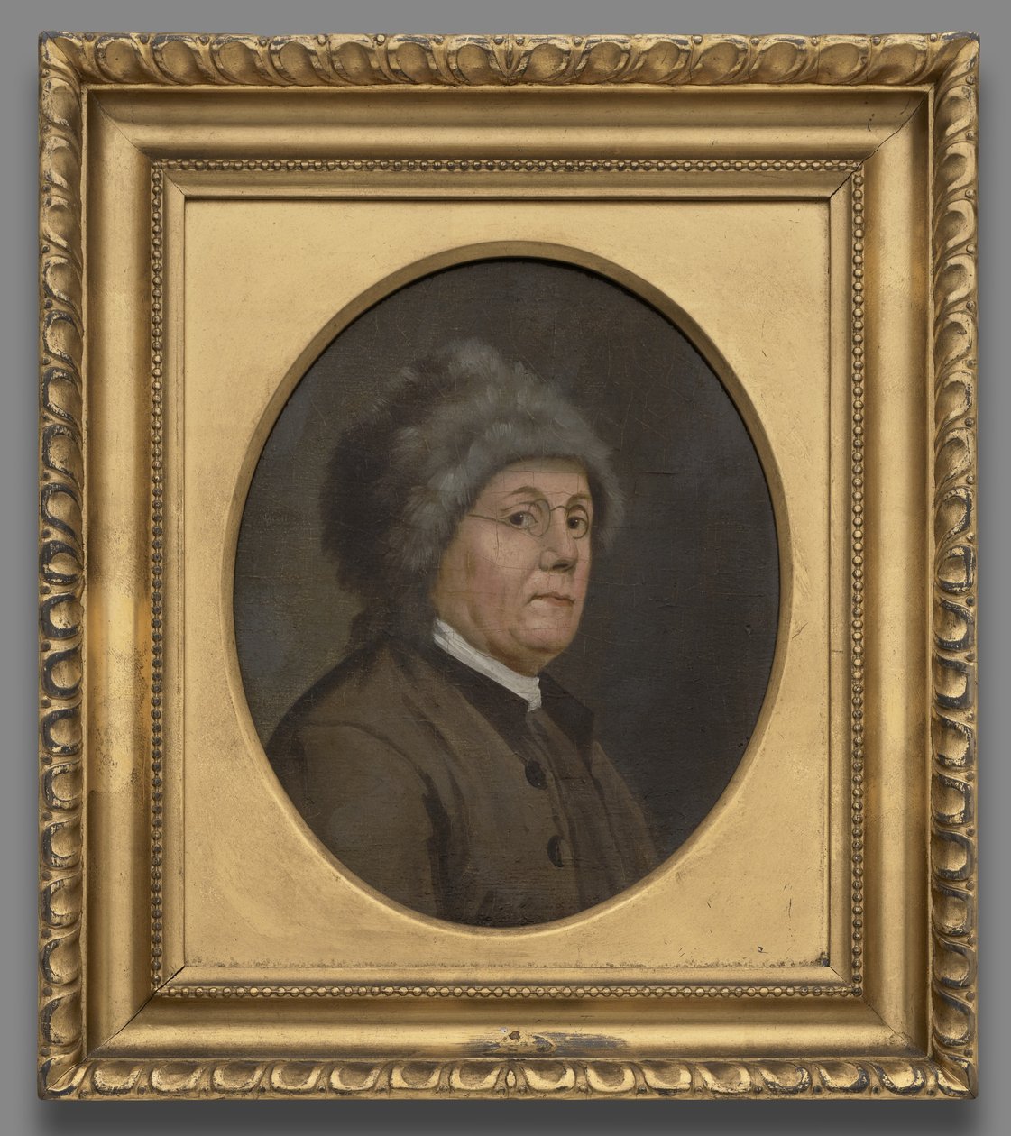 Benjamin Franklin, 1778 (öljy puulle) tekijältä John Trumbull