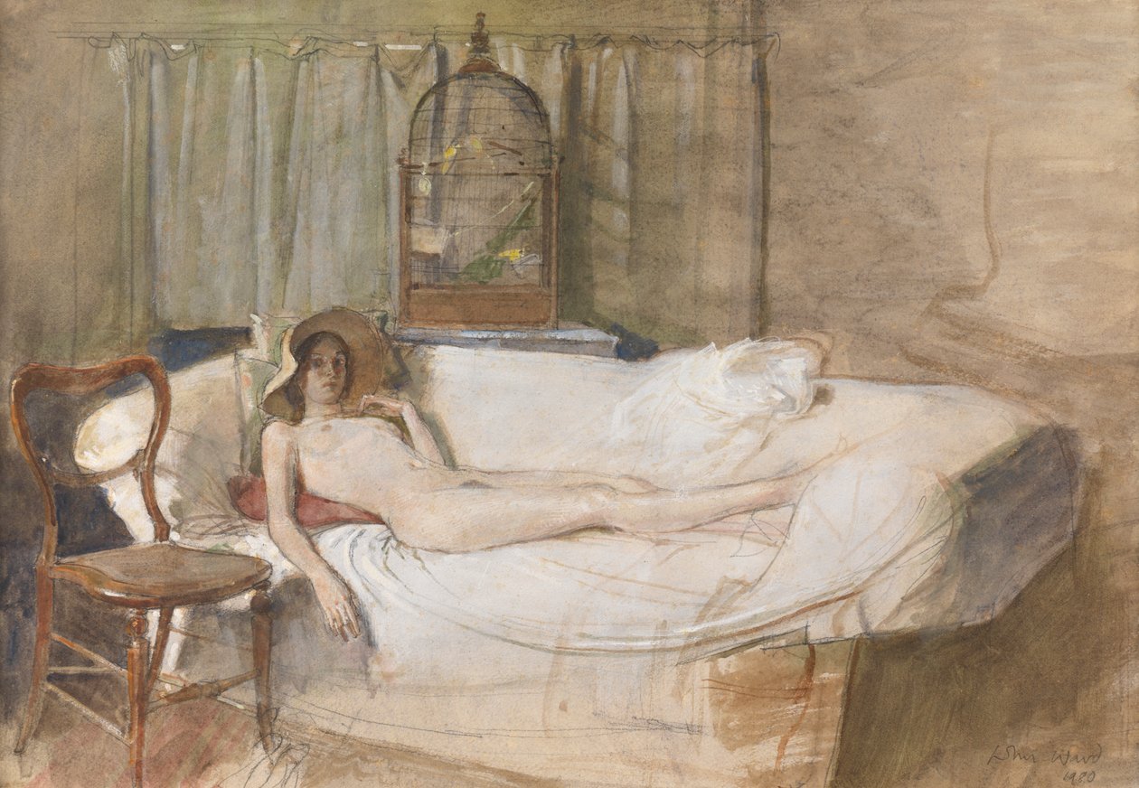 Alaston sohvalla tekijältä John Ward