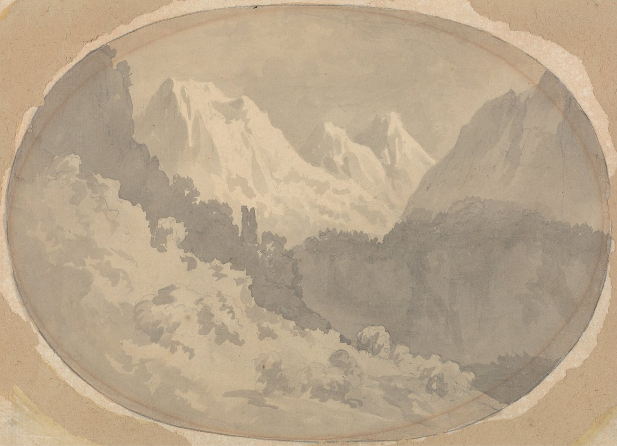 Alppimaisemat tekijältä John Warwick Smith