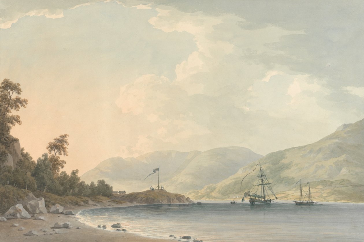 Lähestyminen Belle Grange -puistoon tekijältä John Warwick Smith